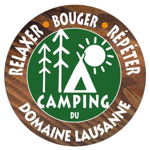 Camping du domaine lausanne logo
